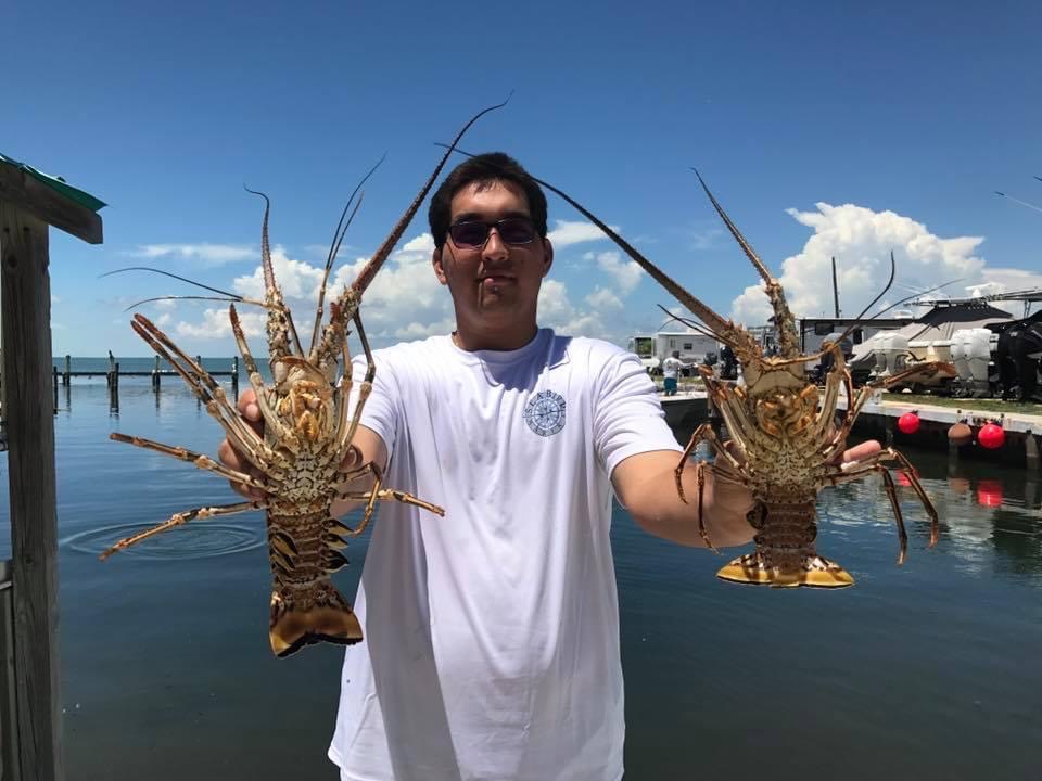 Giant Lobster Caught at Florida Keys Marinas
